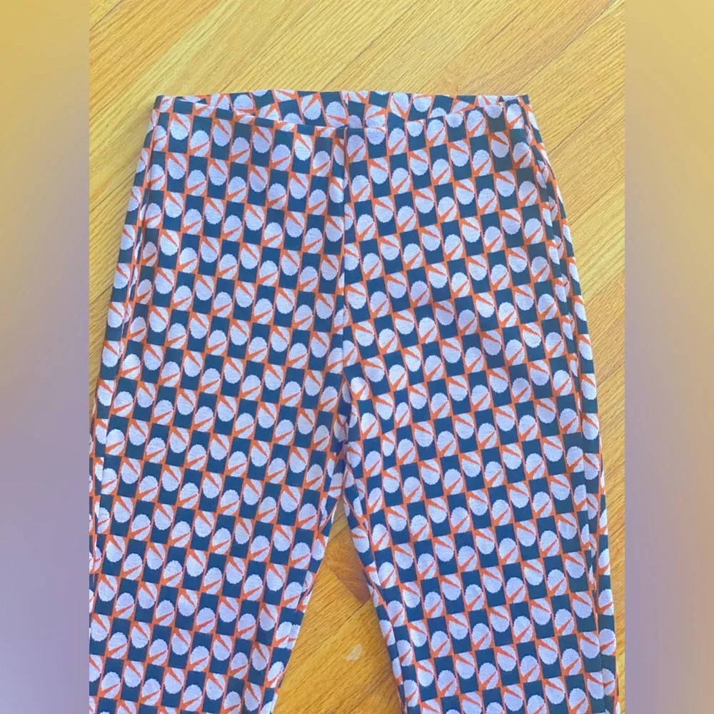 Zara Geometric Patterned Flare Pants - Picture 8 of 10